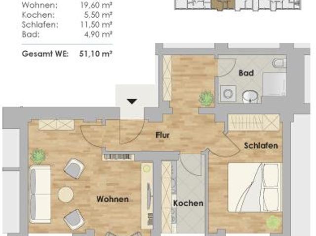 Apartment mieten in Seevorstadt, Dresden