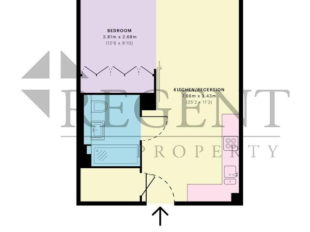 Apartment for rent in St. George in the East, Wapping