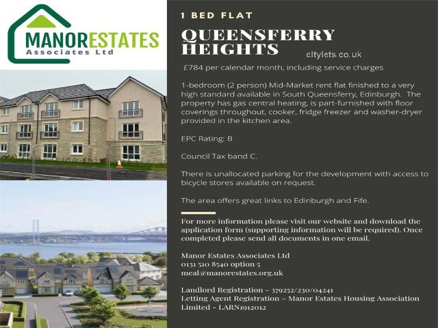 Apartment for rent in Echline, Scotland
