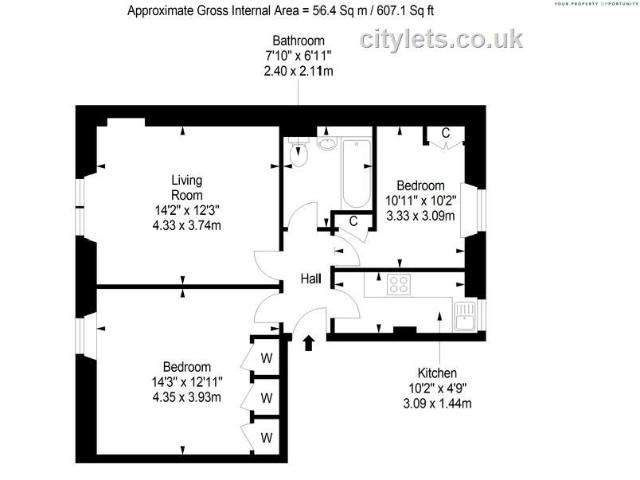 Apartment for rent in Blackness, Scotland