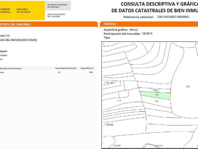 Terreno en venta en Cangas Del Narcea, Asturias