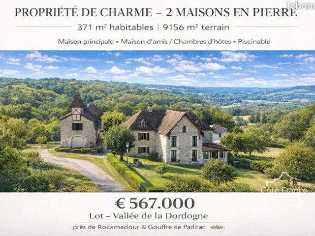 Maison vente à Gourdon, Miers