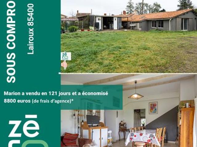 Maison vente à Fontenay-le-Comte, Lairoux