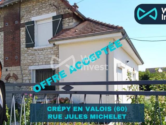 Maison vente à Senlis, Crépy-en-valois