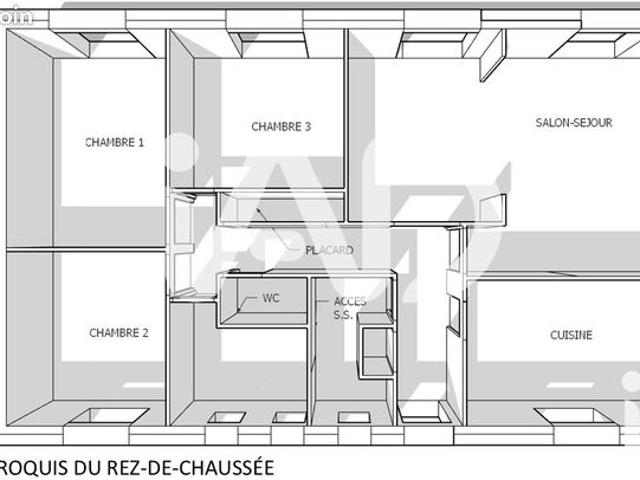 Maison vente à Cherbourg, Le Ham