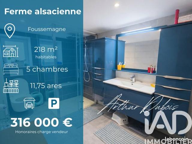 Maison vente à Belfort, Foussemagne