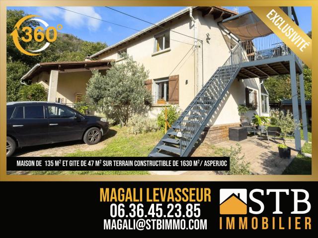 Maison vente à Largentière, Aizac