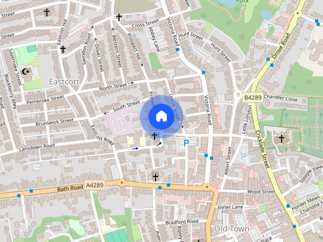 Apartment for rent in Old Town, Swindon