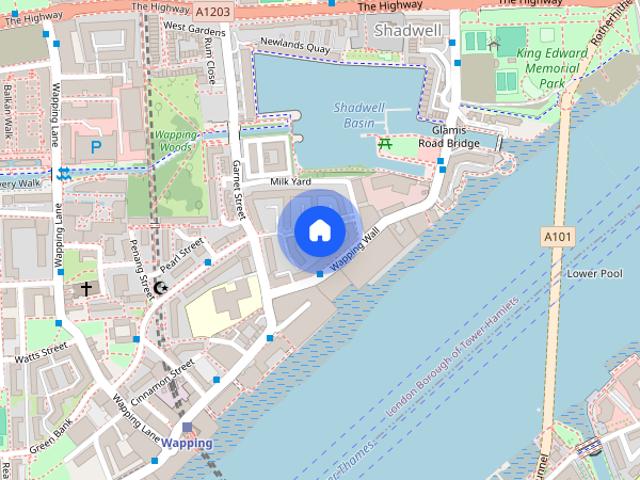 Apartment for rent in Ratcliffe, Shadwell