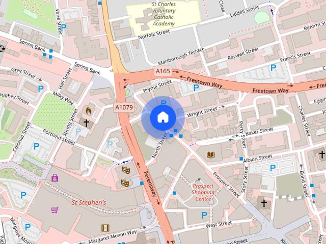 Apartment for rent in Old Town, Hull