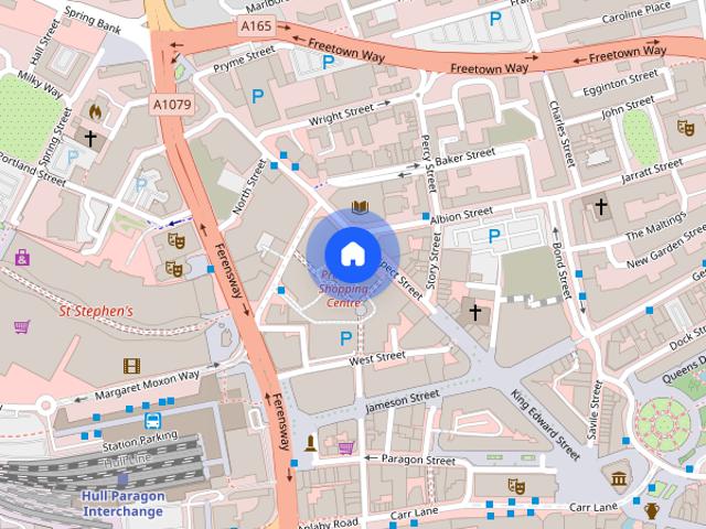 Apartment for rent in Old Town, Hull