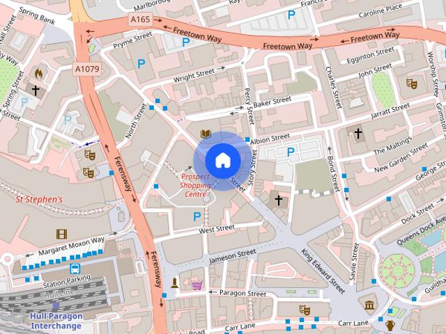 Apartment for rent in Old Town, Hull