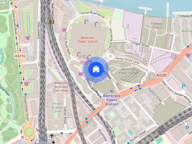 Apartment for rent in Nine Elms, Greater London