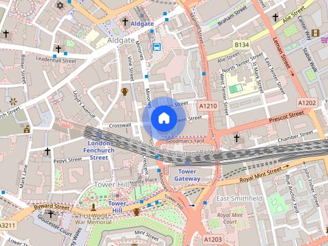 Apartment for rent in Aldgate, Greater London