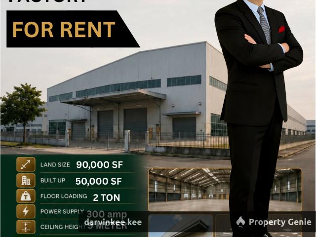 Warehouse for rent in Perak
