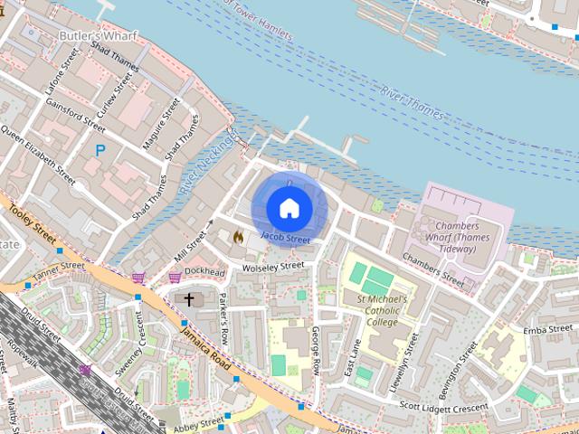 Apartment for rent in Butler's Wharf, Greater London