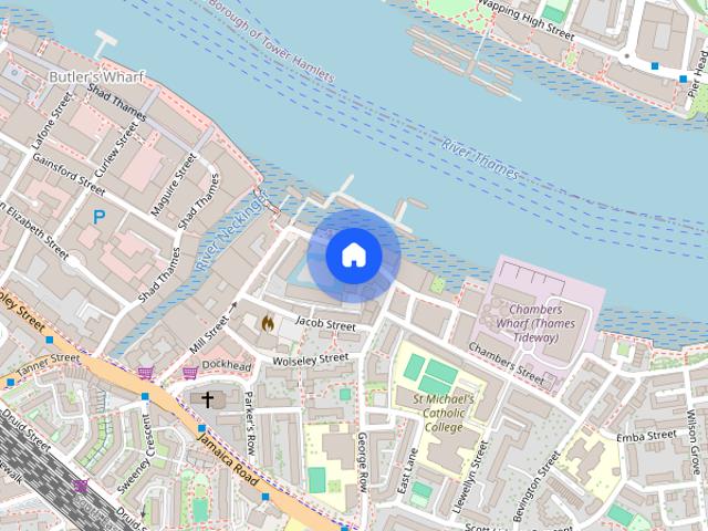 Apartment for rent in Butler's Wharf, Greater London