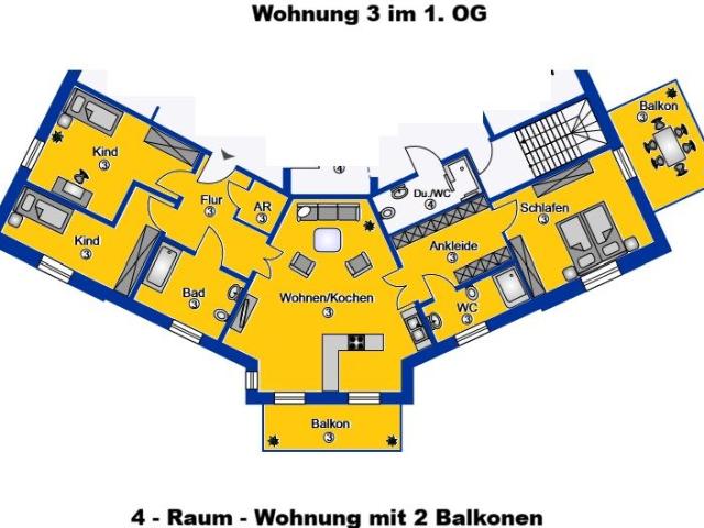 Wohnung kaufen in Bahnhofsvorstadt, Naumburg (Saale)