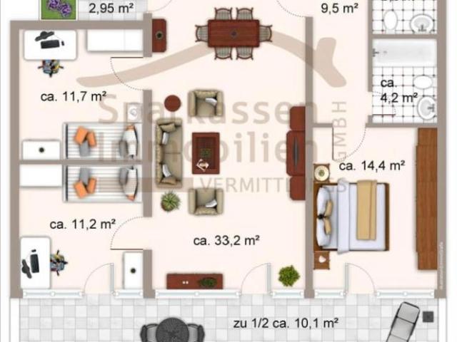 Wohnung kaufen in Bergham, Taufkirchen