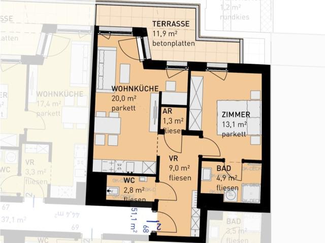 Wohnung kaufen in Seestadt, Wien