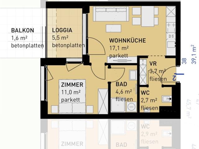Wohnung kaufen in Seestadt, Wien