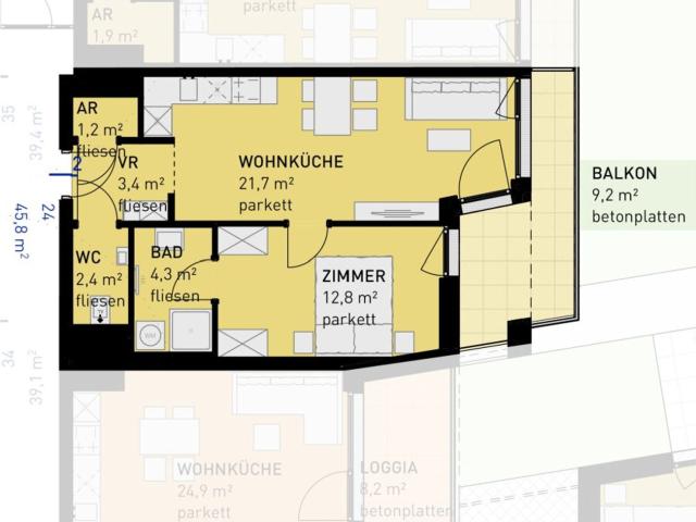 Wohnung kaufen in Seestadt, Wien