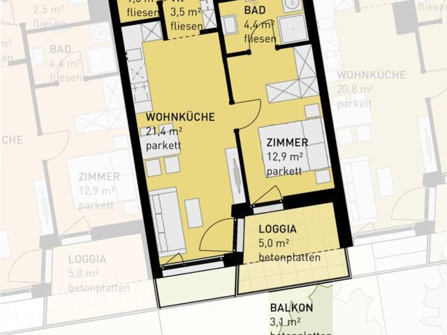 Wohnung kaufen in Seestadt, Wien