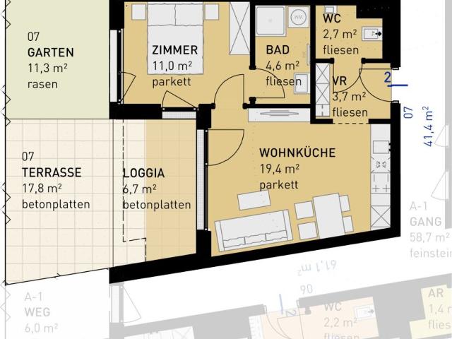 Wohnung kaufen in Seestadt, Wien
