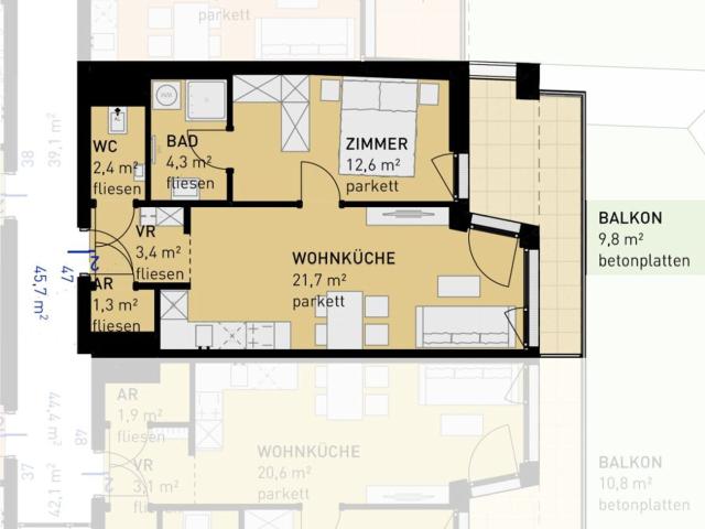 Wohnung kaufen in Seestadt, Wien