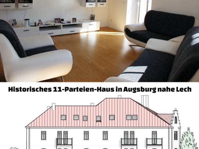 Mehrfamilienhaus kaufen in Lechhausen, Augsburg