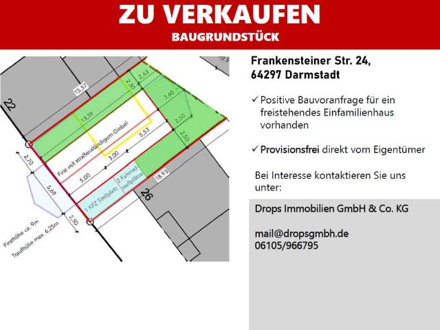 Erdgeschosswohnung kaufen in Am Frankenstein, Darmstadt