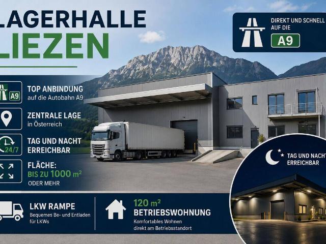 Gewerbe mieten in Liezen, Steiermark