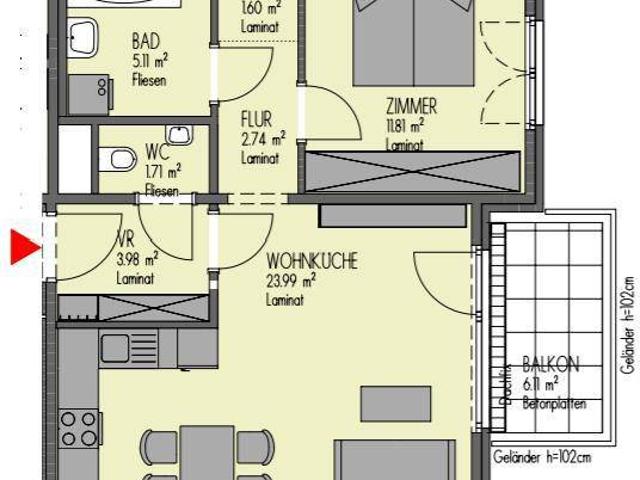 Apartment mieten in KG Favoriten, Wien