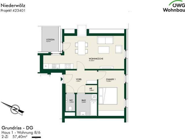 Apartment mieten in Niederwölz