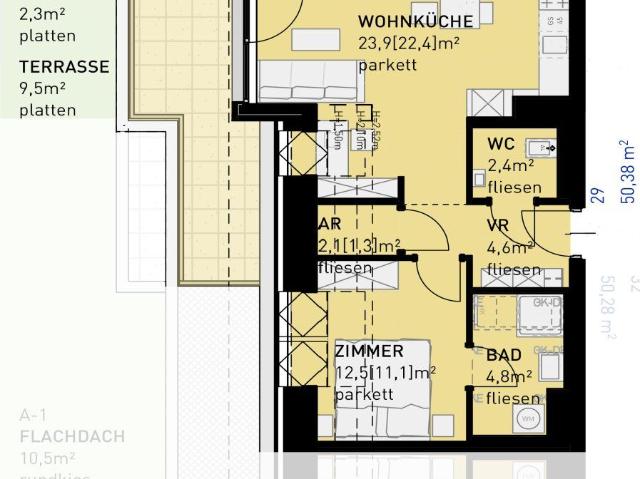 Etagenwohnung kaufen in Wien, Favoriten