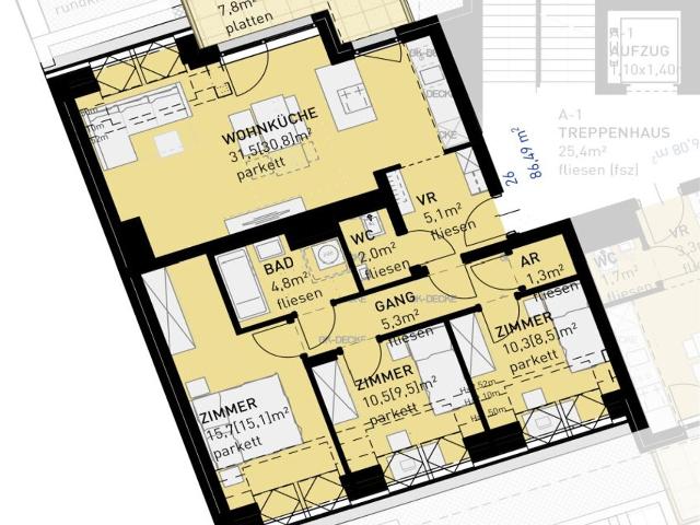 Etagenwohnung kaufen in Wien, Favoriten Etagenwohnung kaufen in Wien, Favoriten