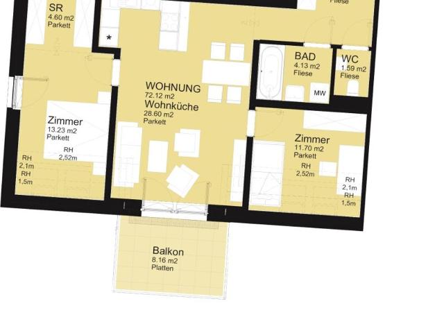 Etagenwohnung kaufen in Wien, Favoriten
