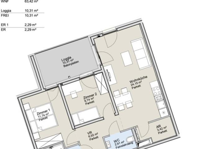 Erdgeschosswohnung kaufen in Donaustadt, Wien