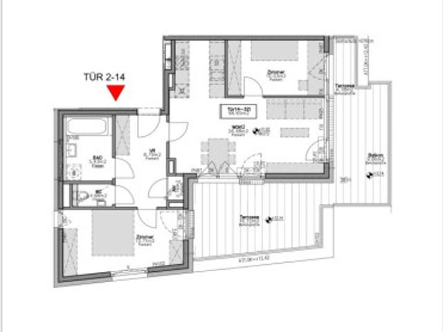 Dachgeschosswohnung kaufen in KG Ober St. Veit, Wien