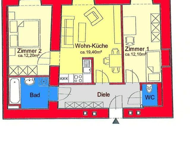 Apartment mieten in Gries, Gersdorf-Feistritz