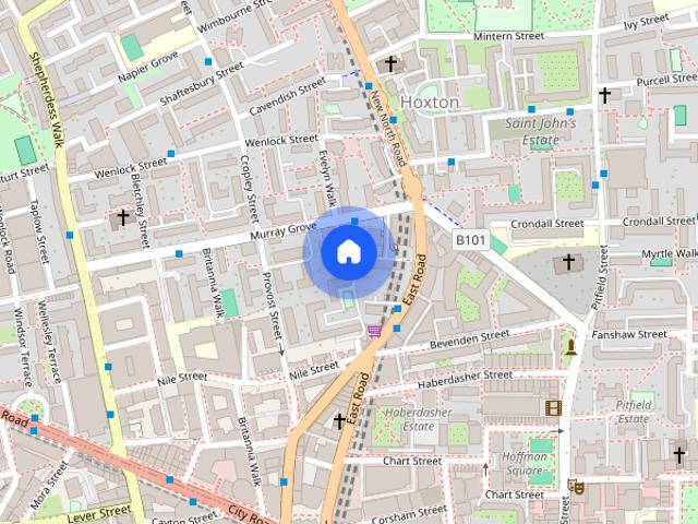 Apartment for rent in Hoxton, Greater London