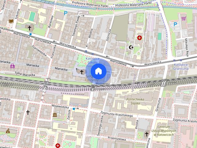 Mieszkanie do wynajęcia w Śródmieście, Katowice