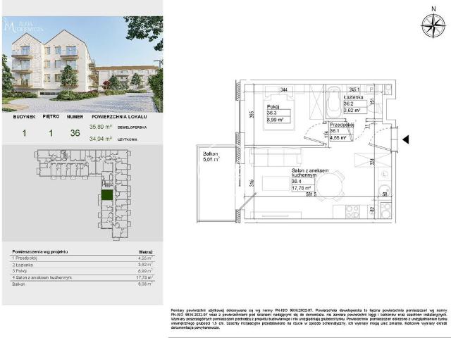 Mieszkanie na sprzedaż w Osielsko, Kujawsko-pomorskie