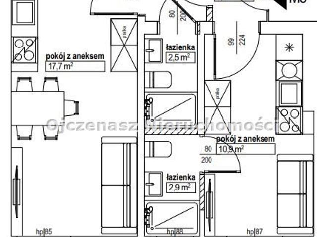 Mieszkanie na sprzedaż w Bydgoszcz, Kujawsko-pomorskie