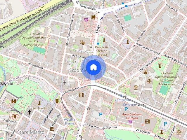 Mieszkanie do wynajęcia w Olsztyn, Warmińsko-mazurskie