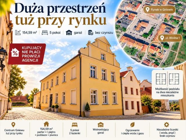 Mieszkanie na sprzedaż w Gniew, powiat tczewski