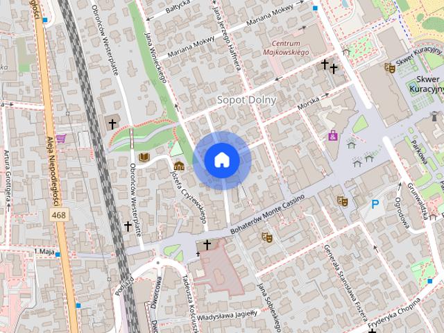 Mieszkanie do wynajęcia w Sopot, Pomorskie