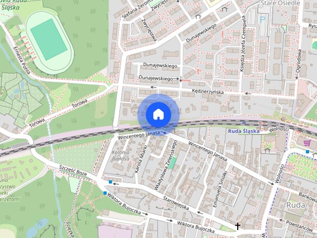 Dom do wynajęcia w Ruda Śląska, Śląskie