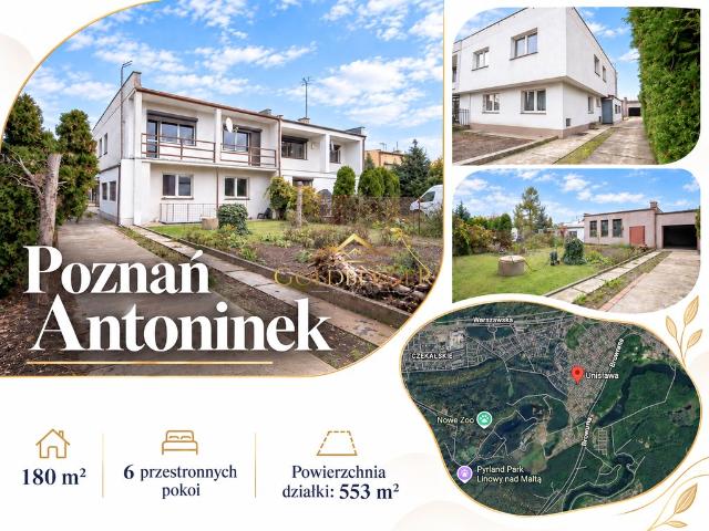Dom na sprzedaż w Antoninek-Zieliniec-Kobylepole, Poznań