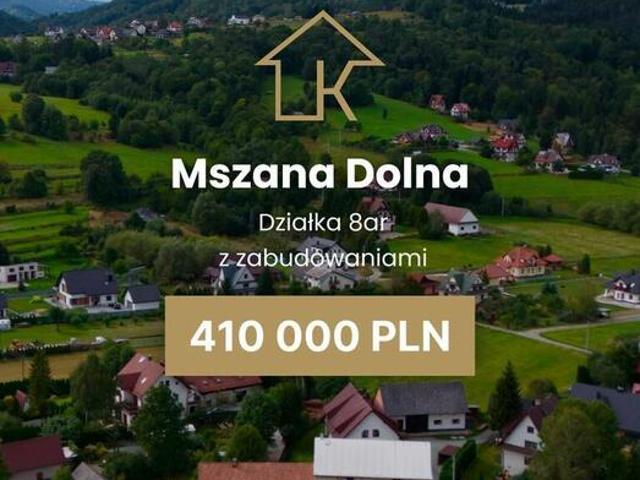 Dom na sprzedaż w Mszana Dolna, powiat limanowski
